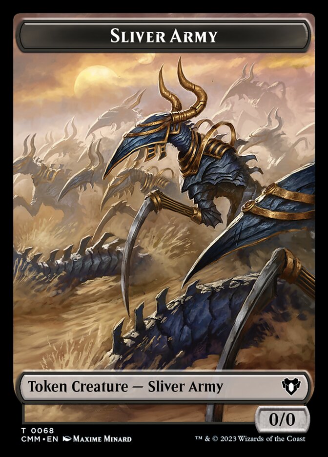 Sliver Army - Commander Masters