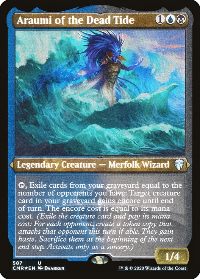 Araumi of the Dead Tide - Commander Legends (CMR)