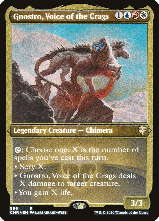 Gnostro, Voice of the Crags - Commander Legends (CMR)