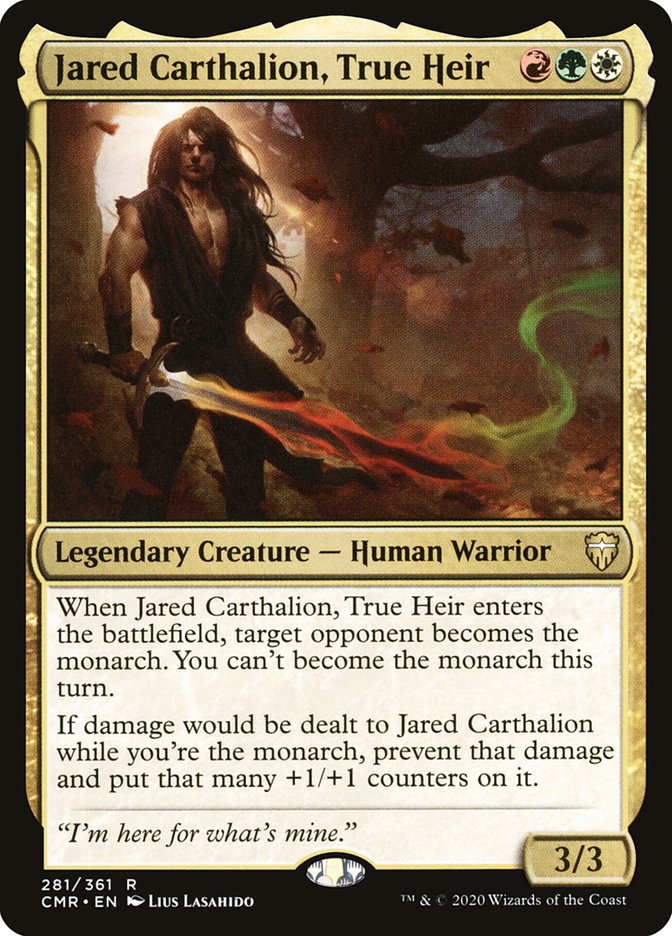 Jared Carthalion, Herdeiro Legítimo - Commander Legends (CMR)