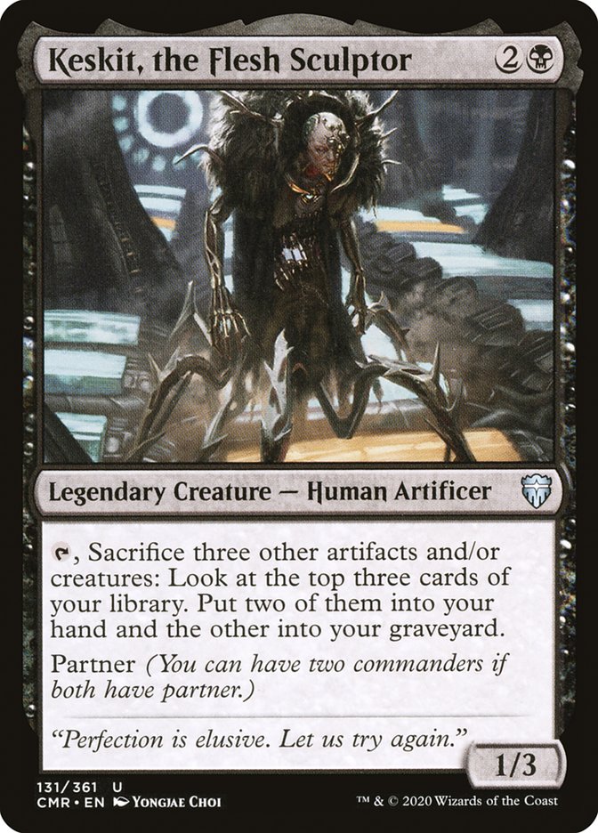 Keskit, the Flesh Sculptor - Commander Legends (CMR)