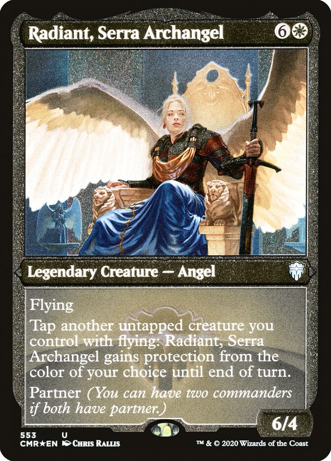 Radiant, Serra Archangel - Commander Legends (CMR)