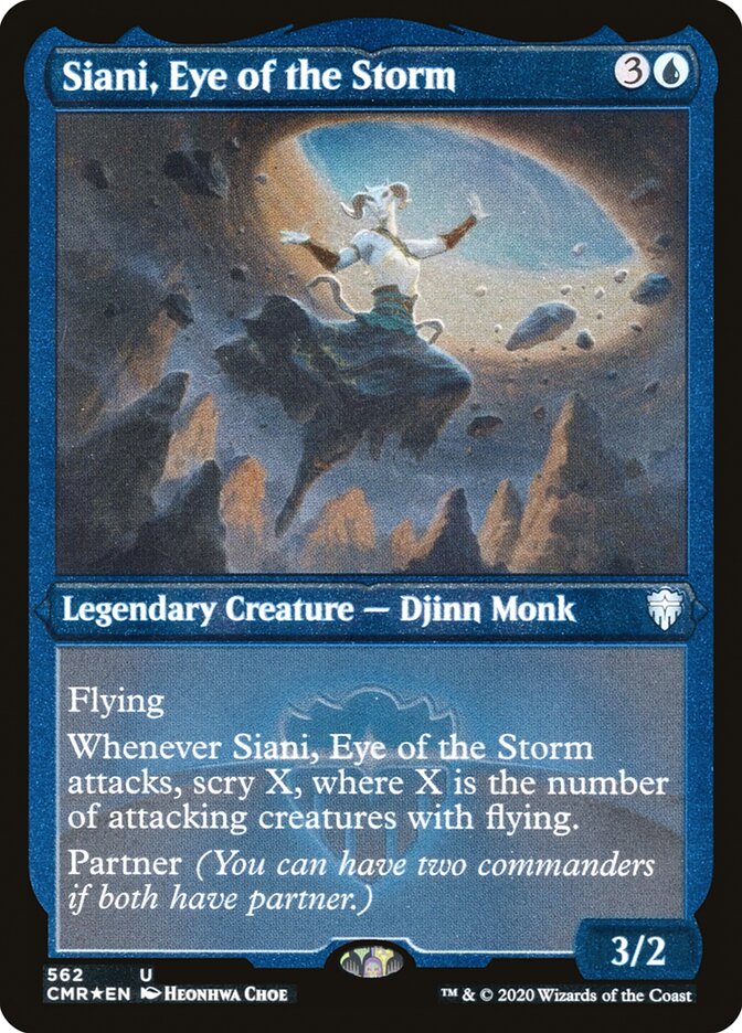 Siani, Olho da Tempestade - Commander Legends (CMR)