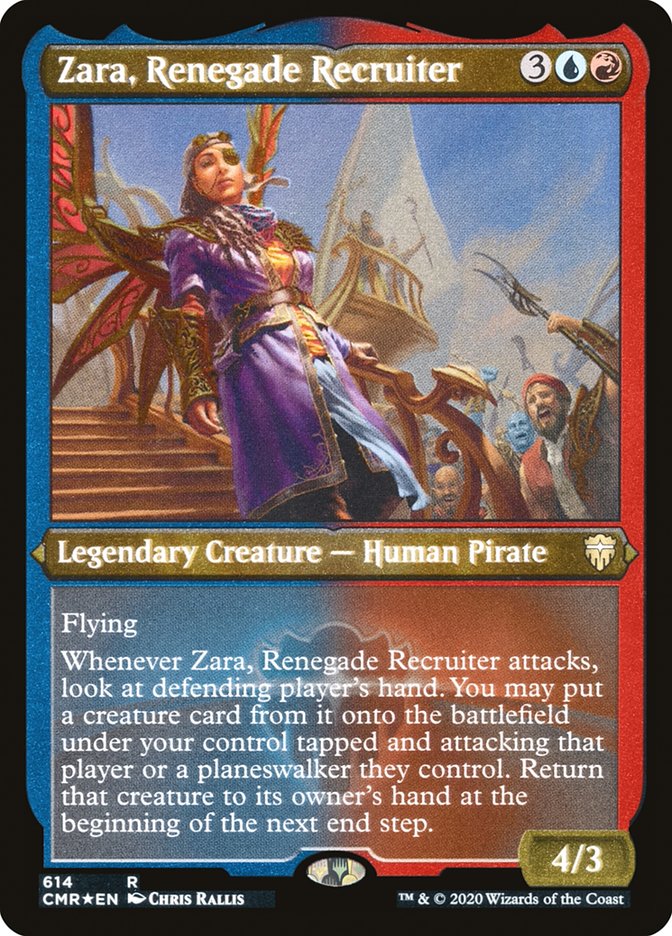 Zara, Renegade Recruiter - Commander Legends (CMR)