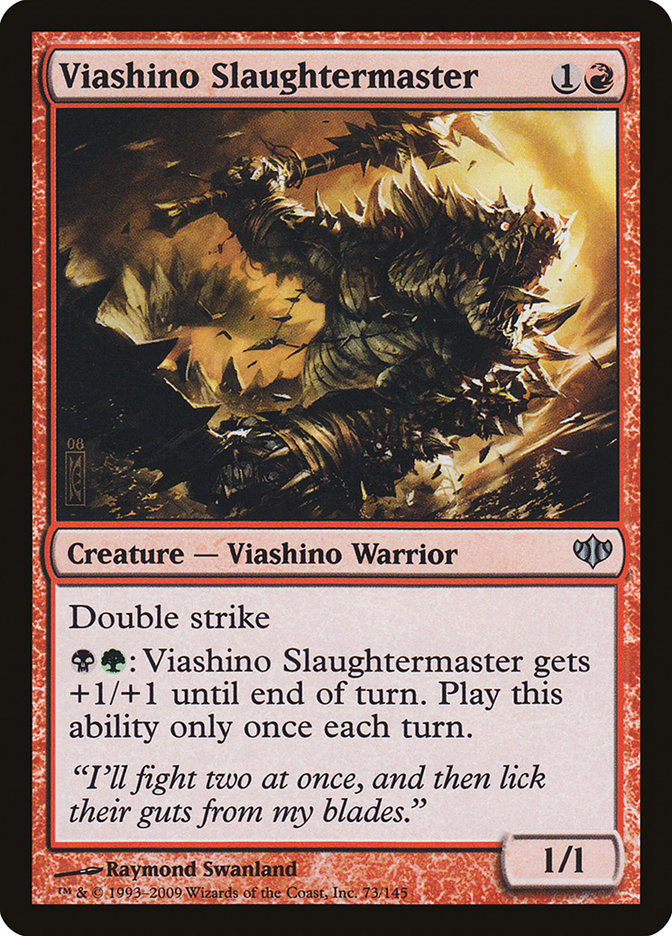 Viashino Slaughtermaster - Conflux (CON)