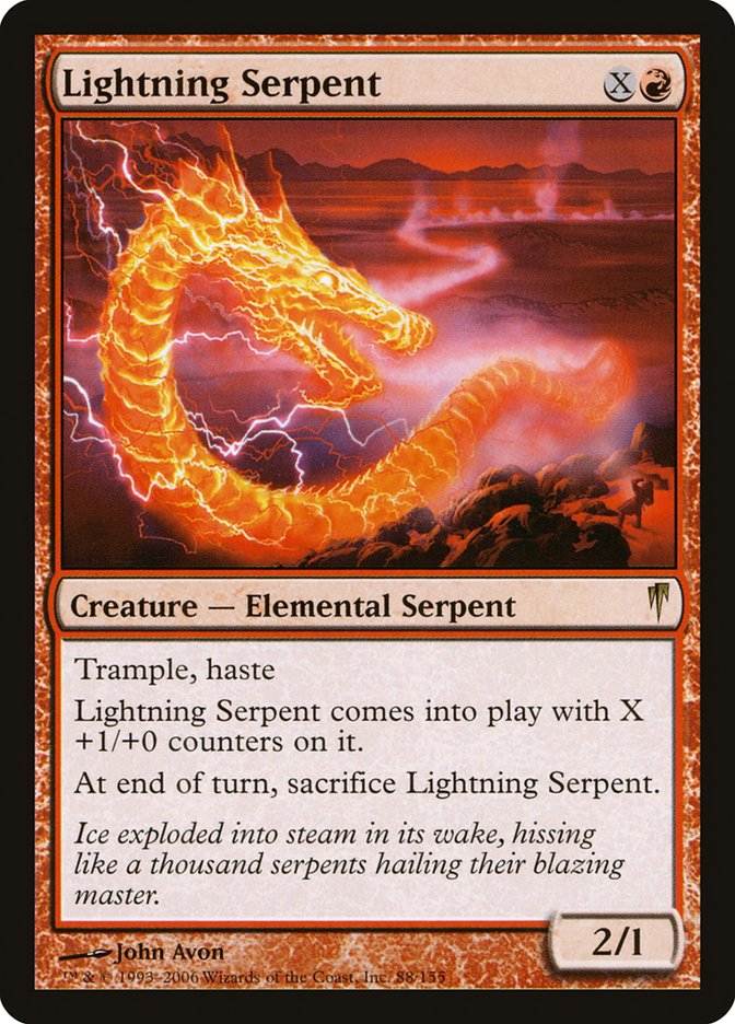 Lightning Serpent - Coldsnap (CSP)