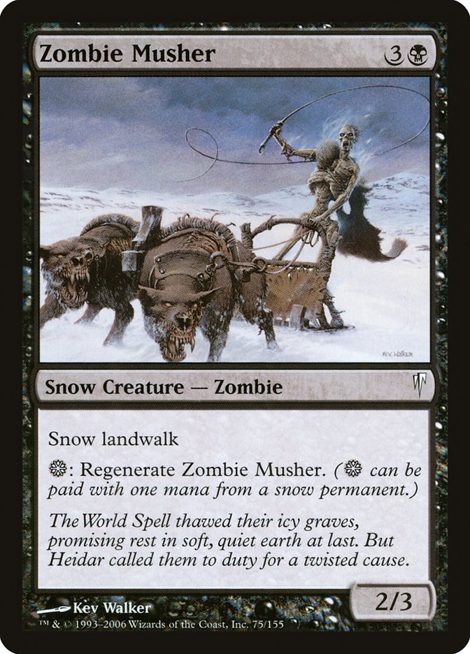 Zombie Musher - Coldsnap