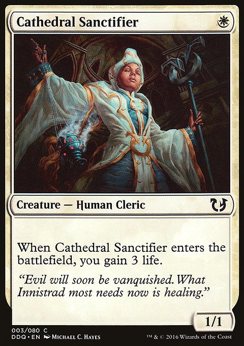 Cathedral Sanctifier - MTG Card versions