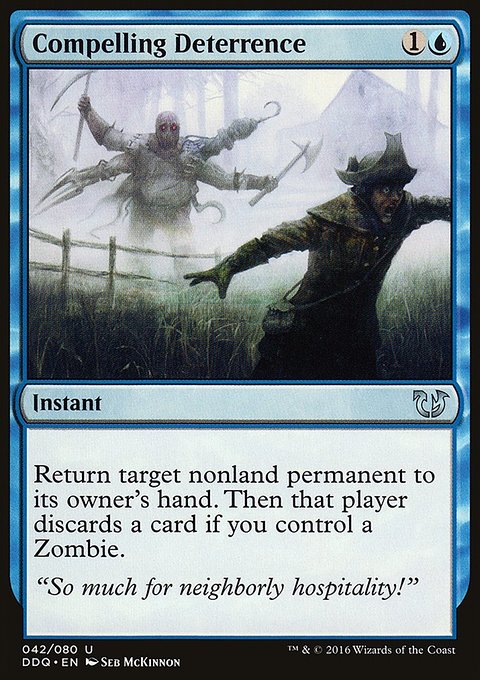 Compelling Deterrence - Duel Decks: Blessed vs. Cursed (DDQ)