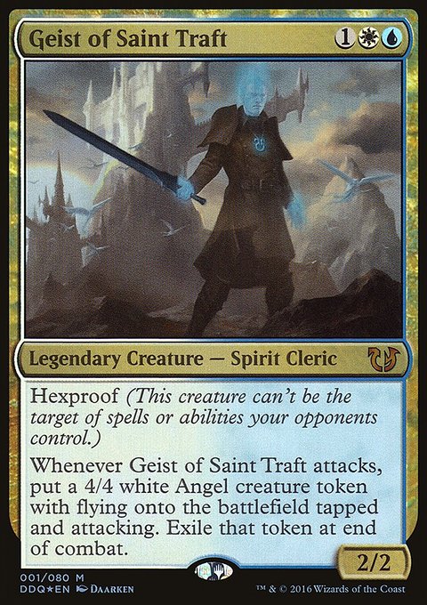Geist of Saint Traft - MTG Card versions