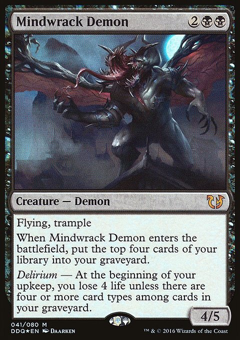 Mindwrack Demon - Duel Decks: Blessed vs. Cursed (DDQ)