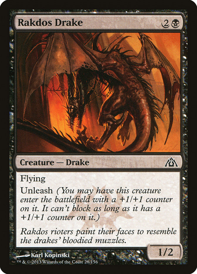 Rakdos Drake - Dragon's Maze (DGM)
