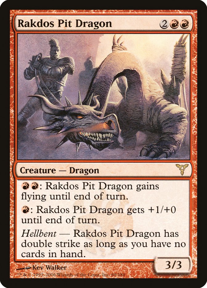Rakdos Pit Dragon - Dissension (DIS)