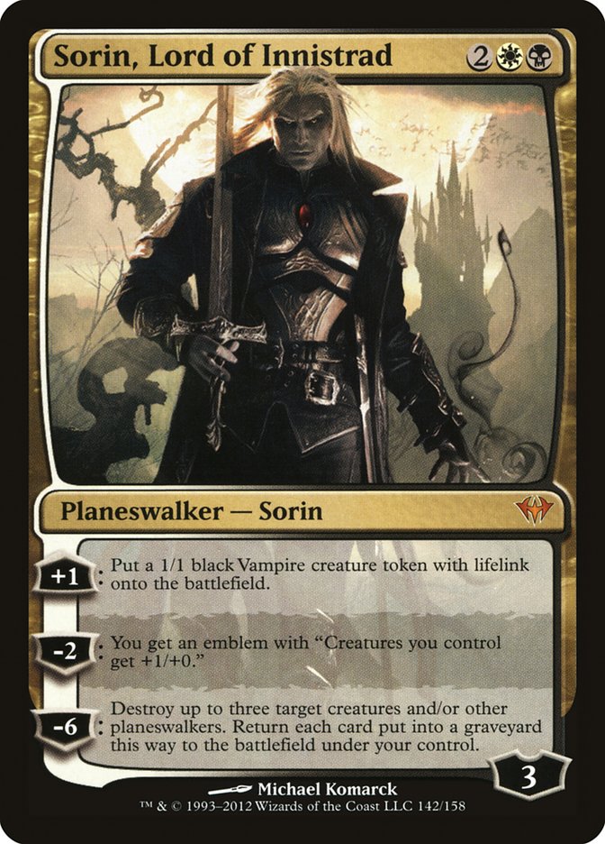 Sorin, Lord of Innistrad - Dark Ascension (DKA)