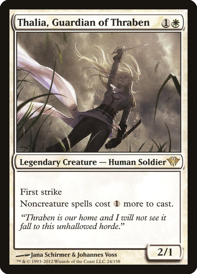 Thalia, Guardian of Thraben - Dark Ascension (DKA)
