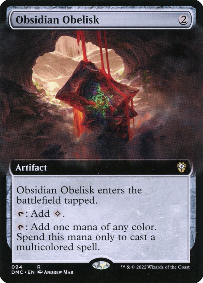 Obsidian Obelisk - Dominaria United Commander (DMC)