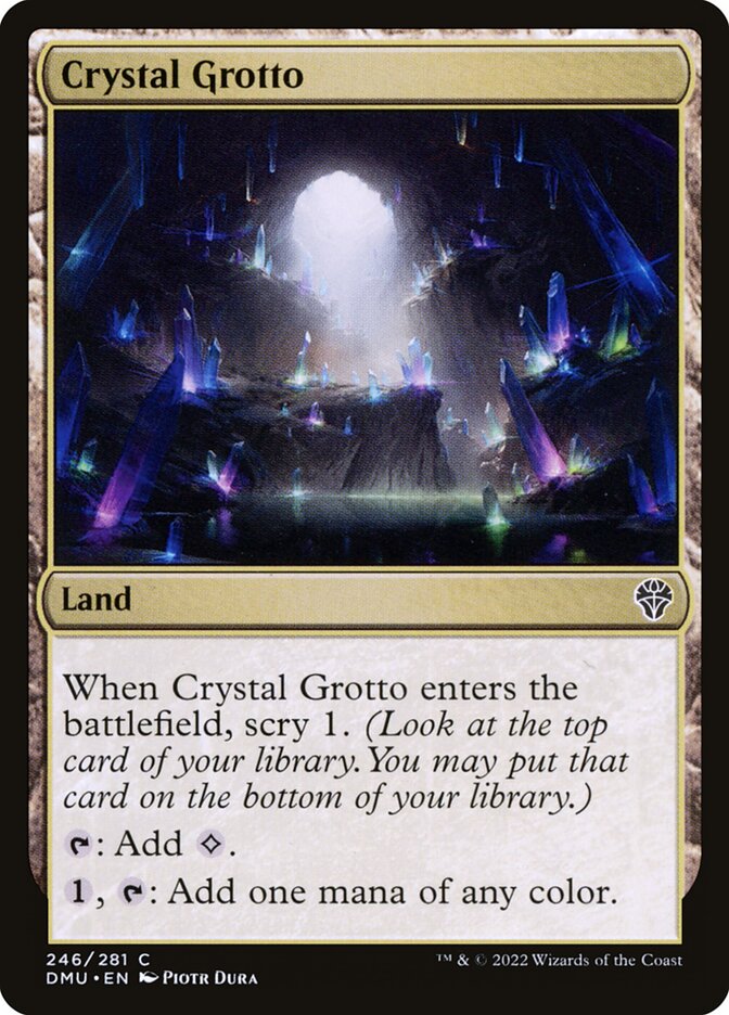 Crystal Grotto - Dominaria United (DMU)