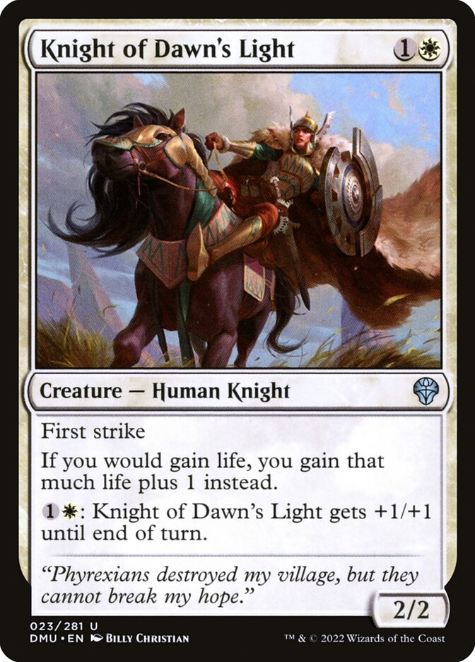 Knight of Dawn's Light - Dominaria United (DMU)