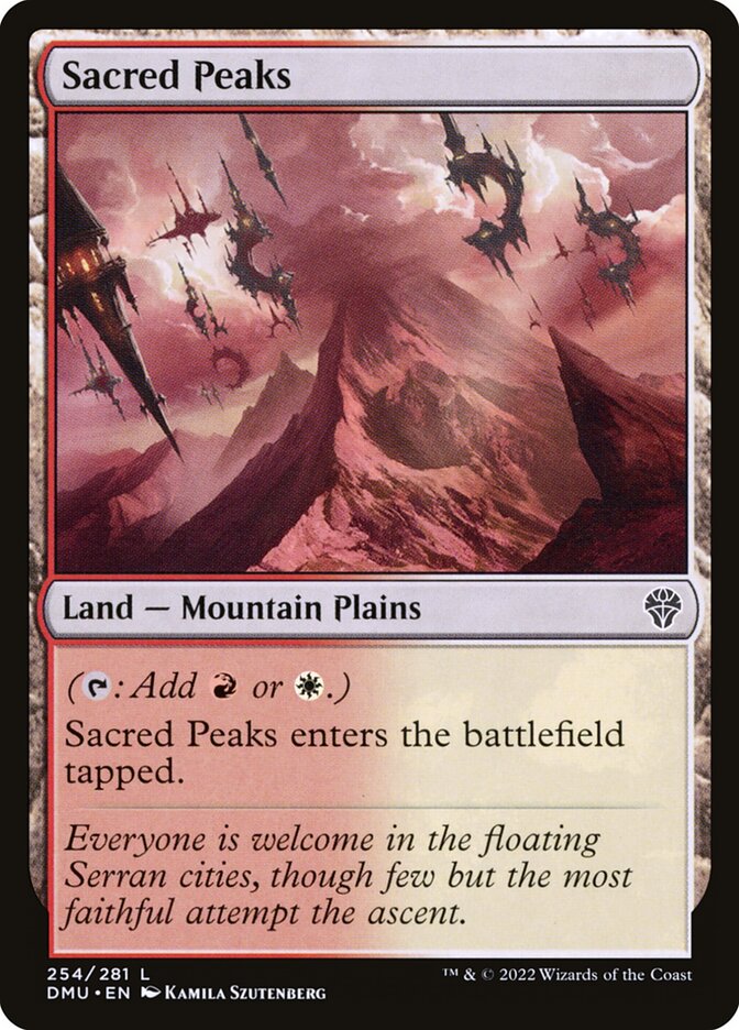 Sacred Peaks - Dominaria United (DMU)