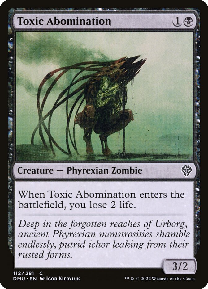 Toxic Abomination - Dominaria United