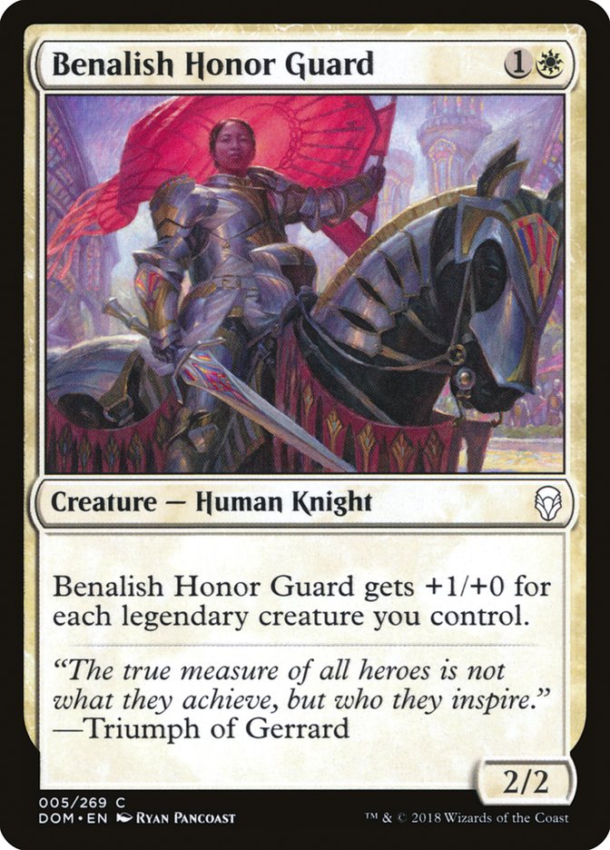 Benalish Honor Guard - Dominaria (DOM)