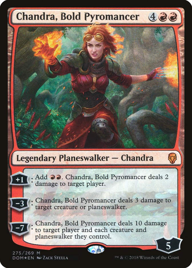 Chandra, Bold Pyromancer - Dominaria