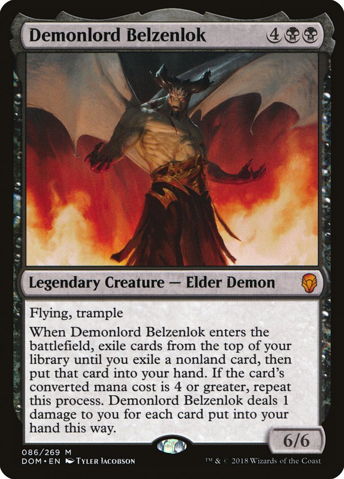 Senhor Demônio Belzenlok - Dominaria (DOM)