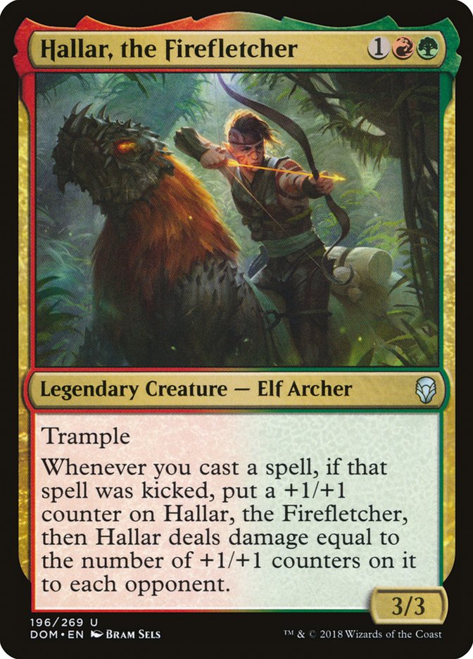 Hallar, the Firefletcher - Dominaria (DOM)