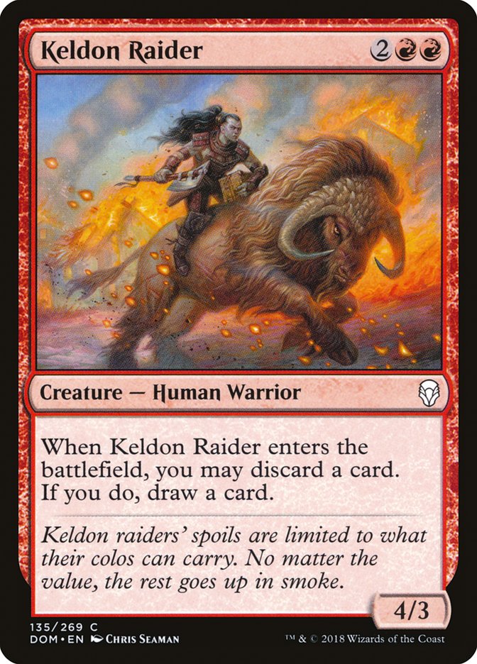 Keldon Raider - Dominaria (DOM)