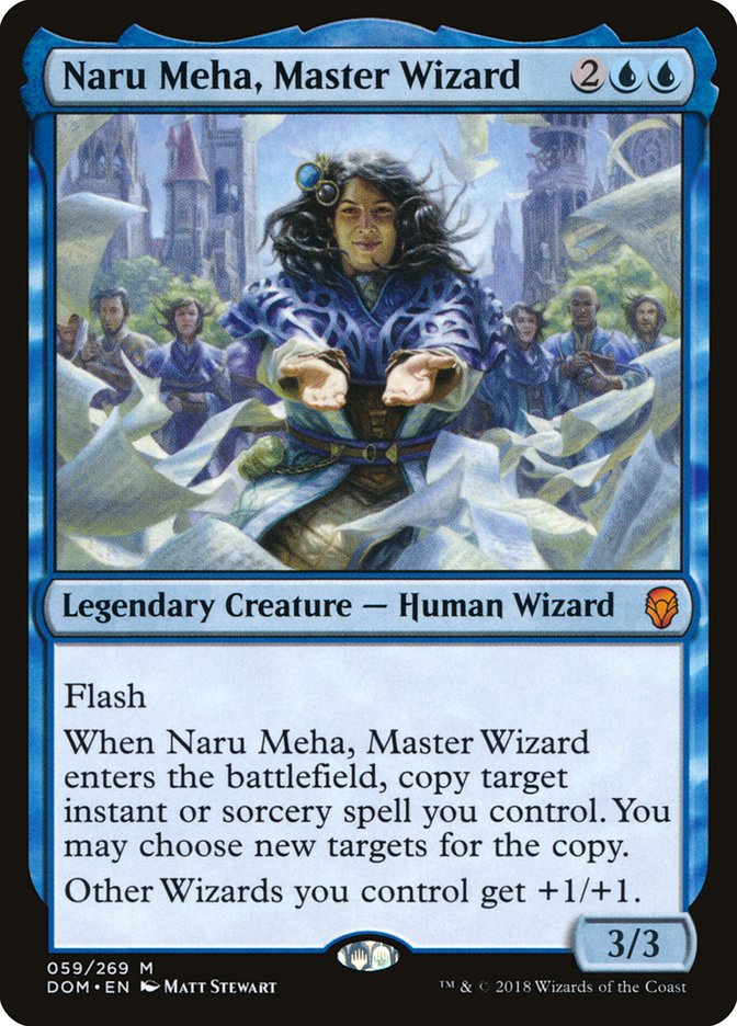 Naru Meha, Master Wizard - Dominaria (DOM)