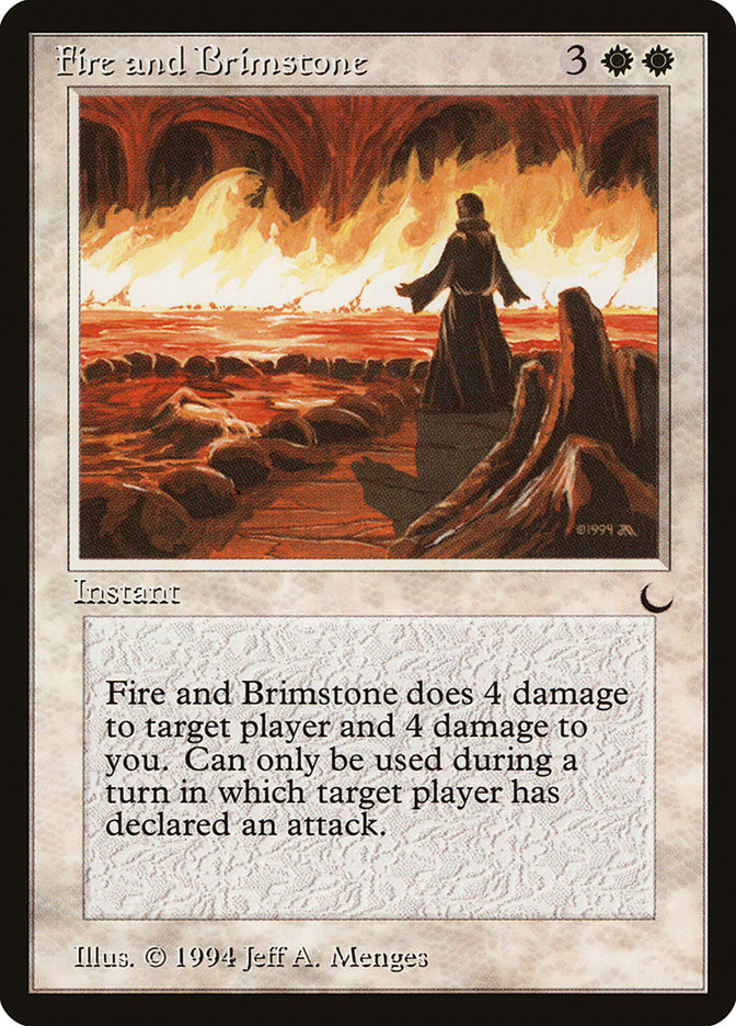 Fire and Brimstone - The Dark