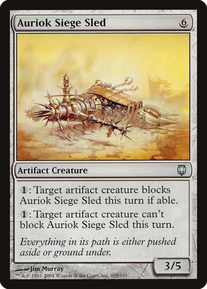 Auriok Siege Sled - Darksteel