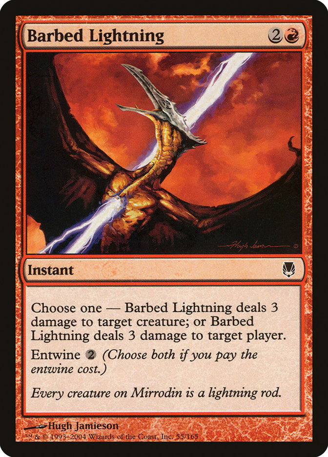 Barbed Lightning - Darksteel
