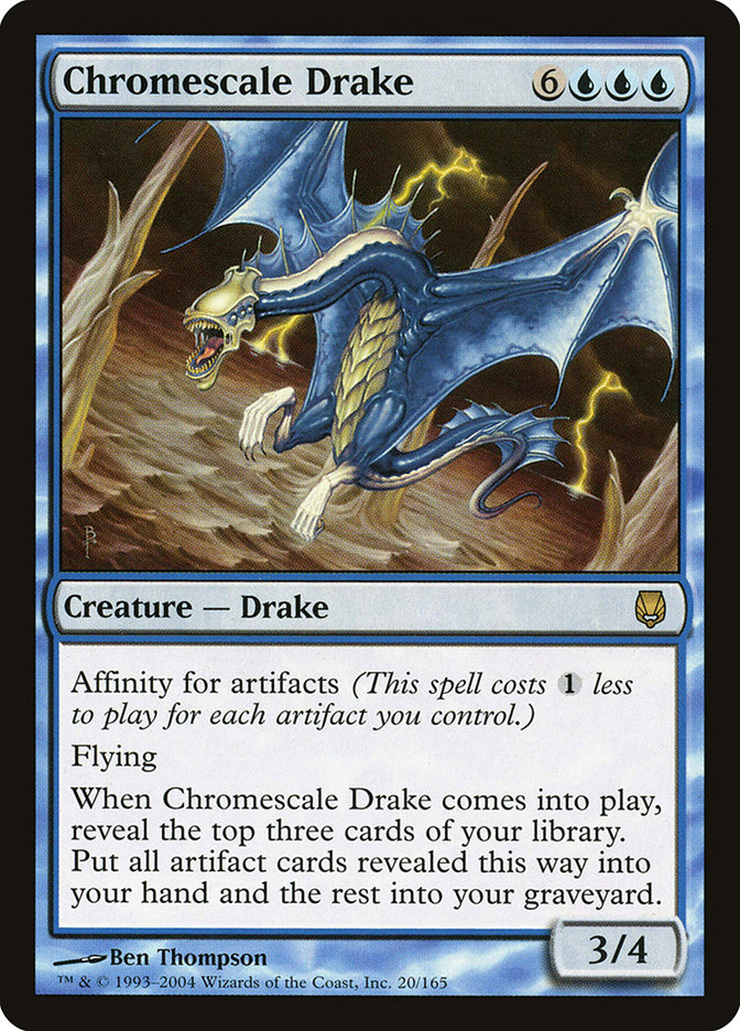 Chromescale Drake - Darksteel