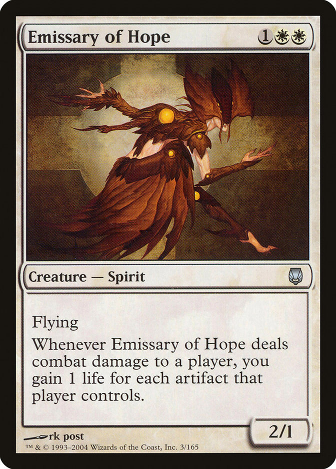 Emissary of Hope - MTG Card versions