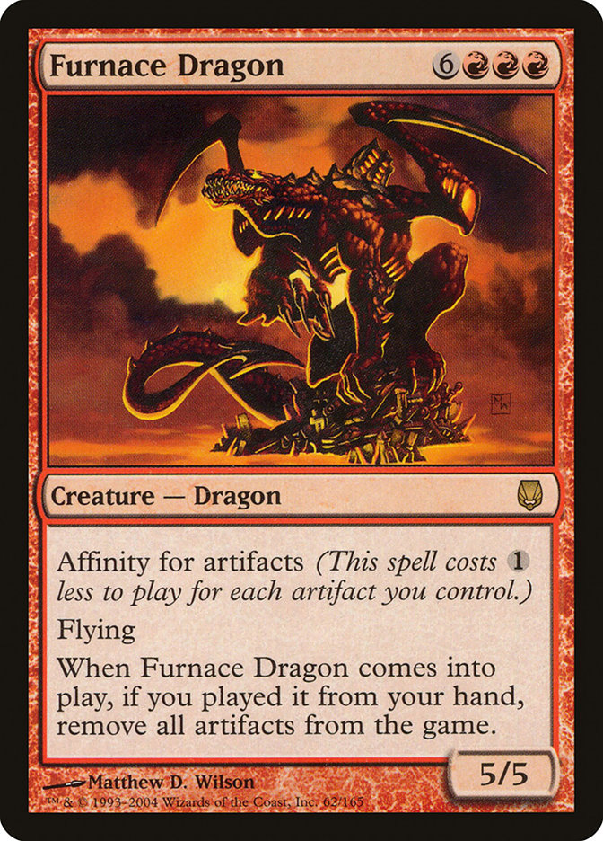 Furnace Dragon - Darksteel (DST)