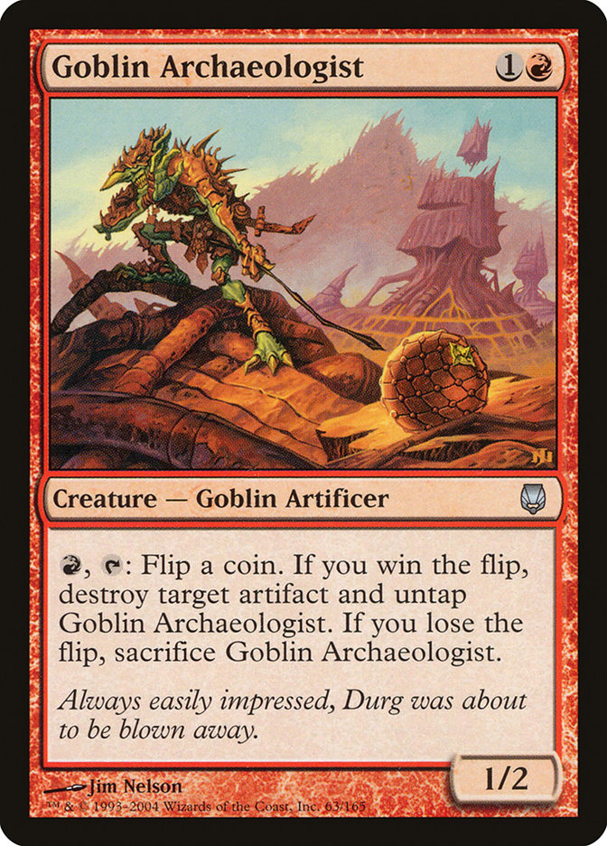 Goblin Archaeologist - Darksteel (DST)