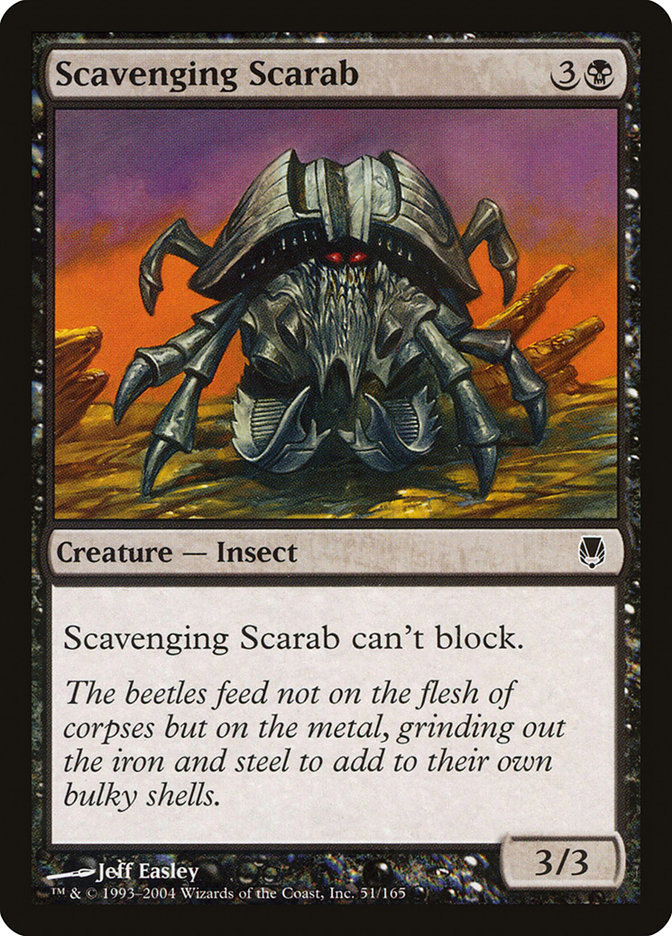 Scavenging Scarab - Darksteel