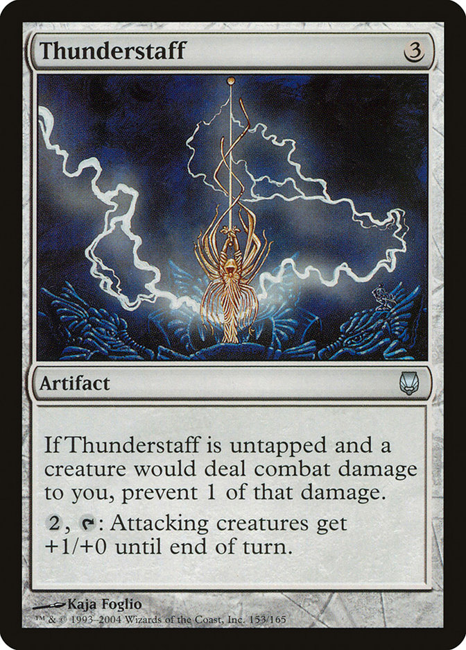 Thunderstaff - Darksteel (DST)