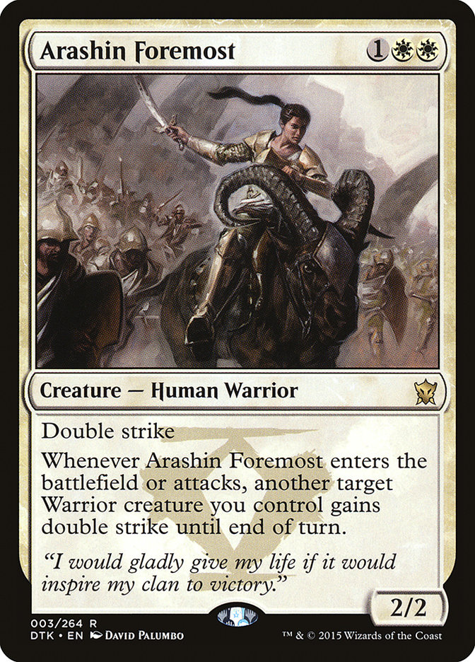 Arashin, la líder - Dragons of Tarkir (DTK)