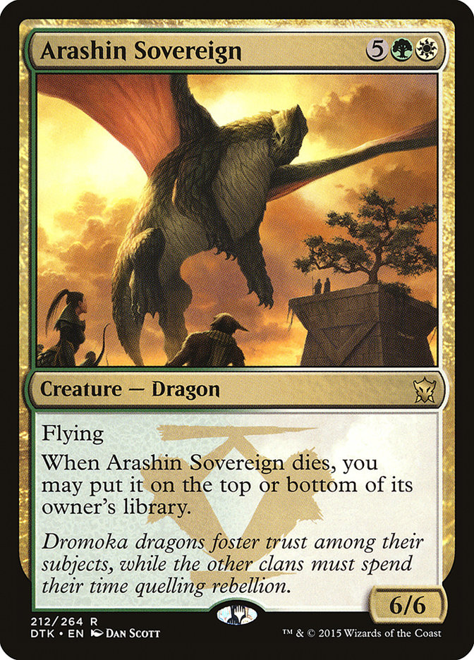 Arashin Sovereign - Dragons of Tarkir (DTK)