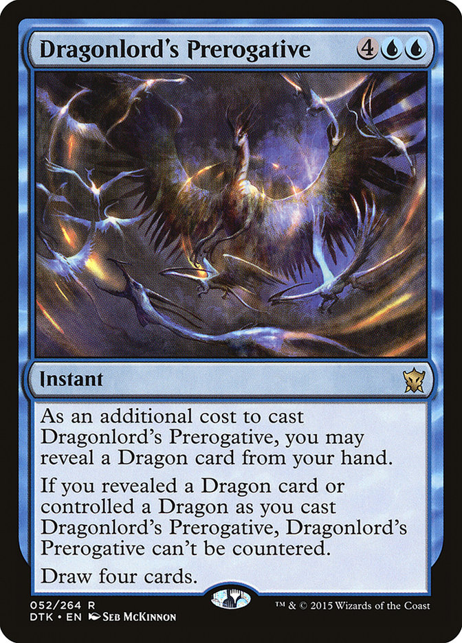 Dragonlord's Prerogative - Dragons of Tarkir