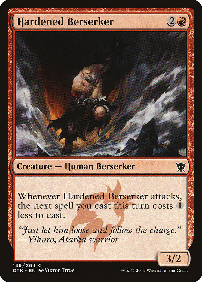 Hardened Berserker - Dragons of Tarkir (DTK)