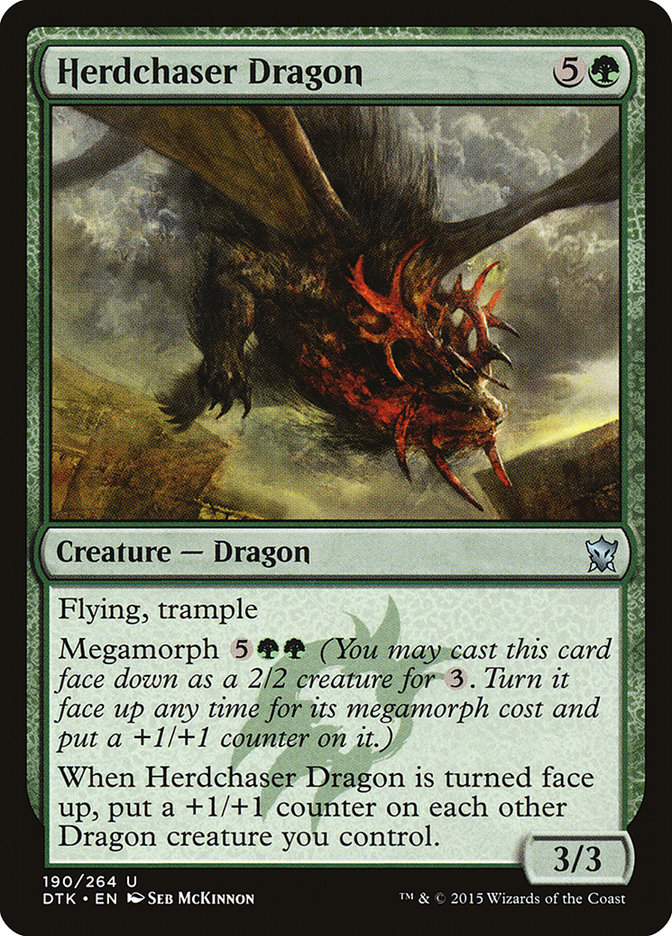 Herdchaser Dragon - Dragons of Tarkir