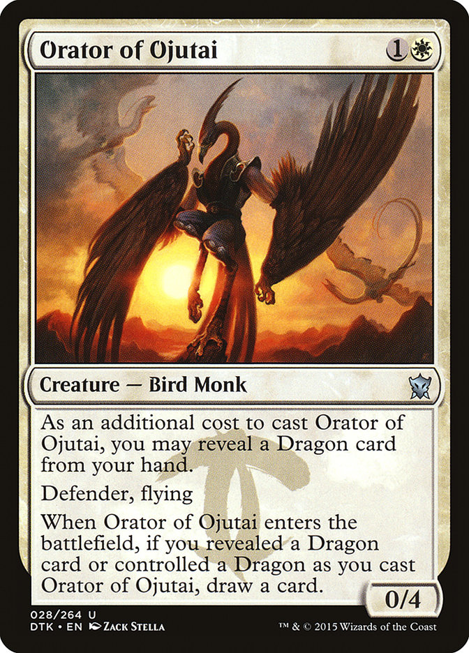 Orator of Ojutai - Dragons of Tarkir (DTK)