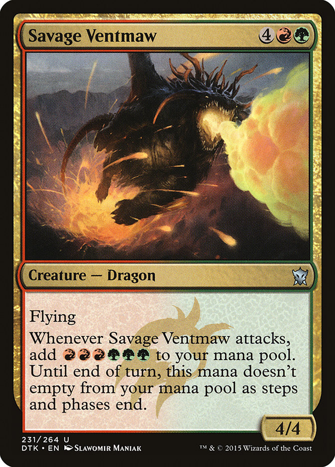 Savage Ventmaw - Dragons of Tarkir (DTK)