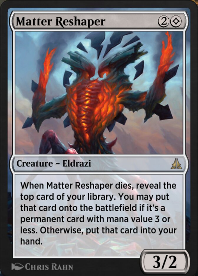 Matter Reshaper - MTG Card versions