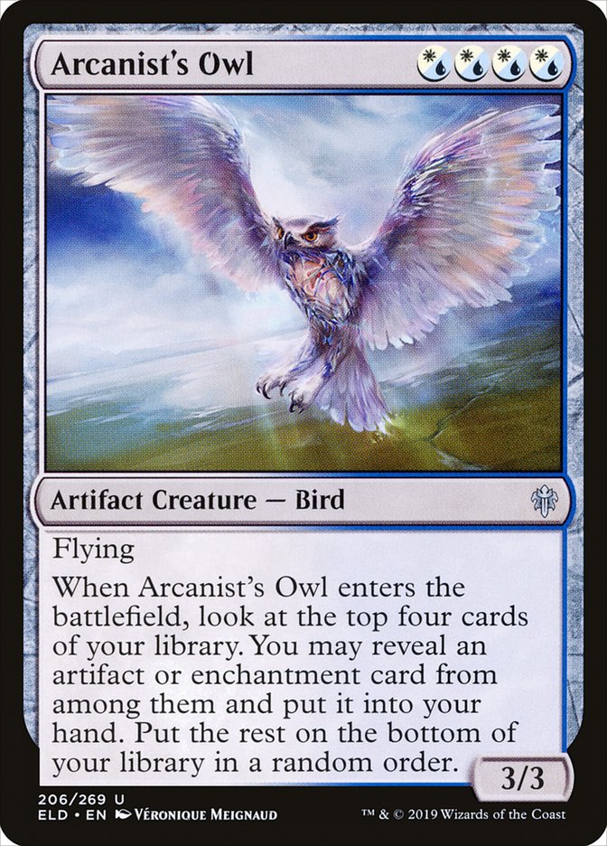 Arcanist's Owl - Throne of Eldraine (ELD)
