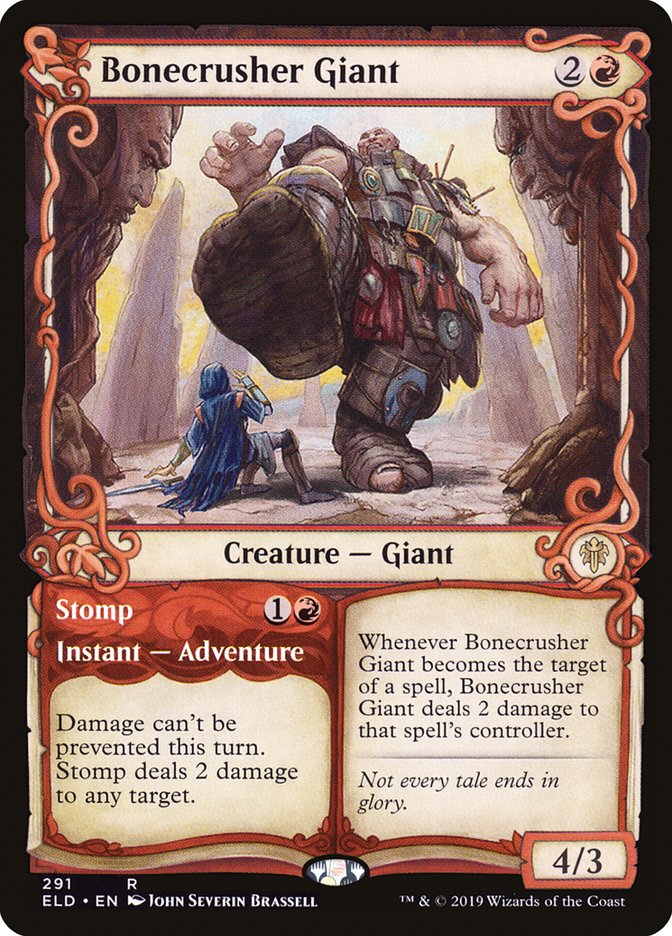 Bonecrusher Giant // Stomp - Throne of Eldraine (ELD)