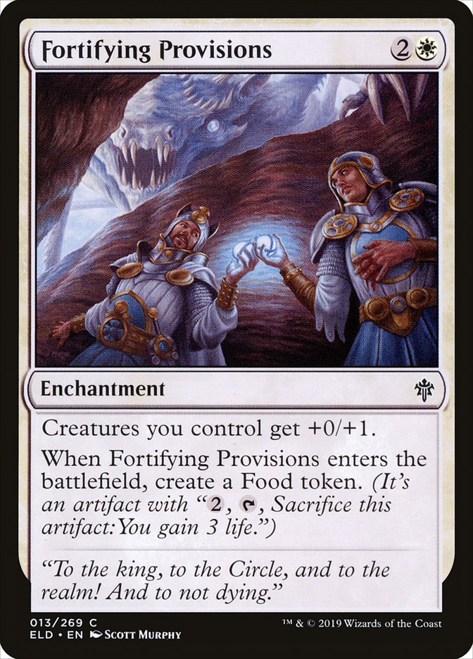 Fortifying Provisions - Throne of Eldraine (ELD)